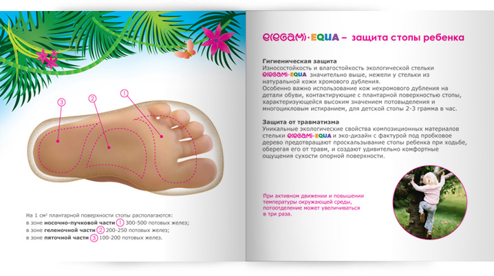 дизайн брошюры Elegami Equa
